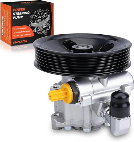 21-157 Power Steering Pump with Pulley, 2006 for Mercedes ML350 3.5L, 2006 2007 for Mercedes ML500 R500 5.0L, 2007 for Mercedes E350 3.5L, 2007 for Mercedes E550 5.5L in Kuwait