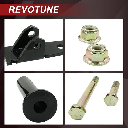 Bolt-On Steering Stabilizer Bracket KRSS15 compatible with 2015-2024 Chevrolet Silverado/GMC Sierra 2500/3500/2500HD/3500HD Without Factory Tabs in Saudi Arabia