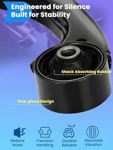 4pc Front Lower Control Arm with Ball Joint Suspension Kit for Hyundai 2006-2011 Accent, Compatible with Kia 2006-2011 Rio, 2006-2011 Rio5, K640403 K640404 K500015 in Kuwait