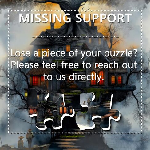 Fantasy Treehouse Puzzles for Adults 1000 Pieces, Nature Tree Art Jigsaw Puzzle with Forest Cottage, Sunset Sky, Dreamy Lake Aesthetic Puzzle, Hard Challenging Puzzle for Adults in Kuwait