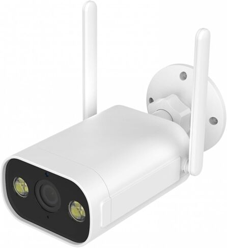 كاميرا الأمان في الهواء الطلق 2K 3MP ، HD WIFI 2.4G كاميرا الأمان المنزلية للخارج مع IR & COLOR LIGHT VISION ، صوت ثنائي الاتجاه ، IP66 مقاوم للماء ، TUYA/SMART LIFE ، تخزين بطاقة Cloud & SD (بطاقة 128G SD) in Kuwait