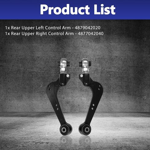 ذراع التحكم، طقم تعليق خلفي علوي قابل للتعديل متوافق مع 2006-2018 Toyota RAV4 2018-2020 Lexus NX300 2015-2020 NX300h 2015-2017 NX200t in Kuwait