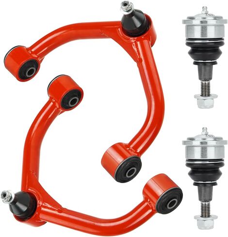 Front Upper Control Arms w/Ball Joints Lift 2-4" for Chevy Silverado GMC Sierra 2500HD 3500HD 2011-2019, (ONLY fit 8 LUG), Adjustable Suspension Kit 2Pcs in Kuwait
