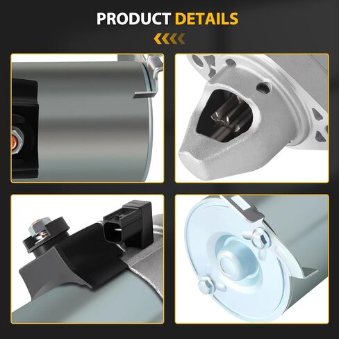 ASAPE 17960N محرك بداية جديد مناسب لهوندا أكورد 2006-2012، CR-V، لـ Acura TSX 2006-2014، CSX 2.0L 2.4L 31200-RZA-A01 SMU0498 19009 19082 SM73002 31200-R41-L01 12 فولت 1.6 كيلو واط 9 طن في اتجاه عقارب الساعة in Kuwait