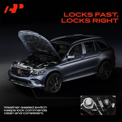 A-Premium Hood Latch Lock Compatible with Ford Fusion 2013-2018, Front Hood Lock Engine Bonnet Latch Assembly in Kuwait