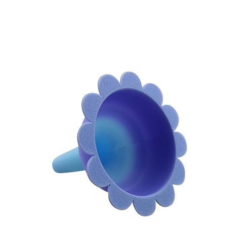 6PCS Plastic Blue Diamond Painting Morning Glory Funnel DIY Art Handmade Diamond Painting Tool Accessories Aperture 0.35in Bead Transfer Storage Container in Kuwait