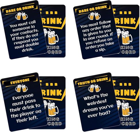 50PCS Dare and Truth Drinking Card Game Party Drinking Games for Game Nights Adult Challenges Drink Cards for Birthday Gift Bachelorette Party in Saudi Arabia
