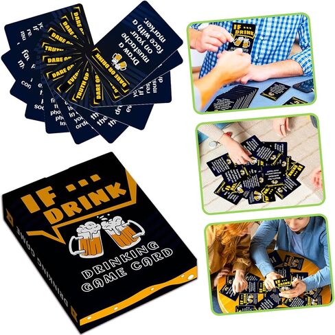50PCS Dare and Truth Drinking Card Game Party Drinking Games for Game Nights Adult Challenges Drink Cards for Birthday Gift Bachelorette Party in Saudi Arabia