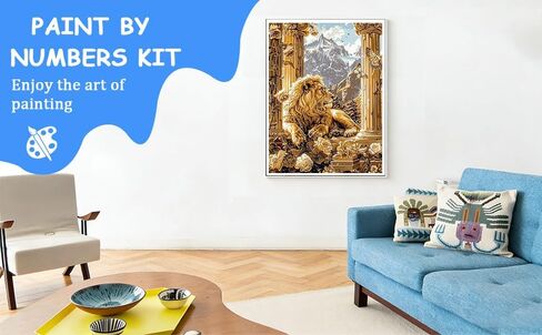 zpptAugs Paint by Numbers Kit for Adults Beginners，Wine Glass Acrylic Adult Paint by Number Kits on Canvas,Digital Oil Number Painting Kits for Home Decor Gift 12"x16"(Without Frame) in Kuwait