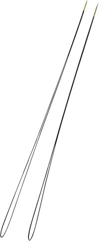 Fbshicung 2PCS Professional Needle Threader for Embroidery Machines, Compatible with Tajima & SWF Chenille Machines, Durable Metal Threading Tool (210mm) in Kuwait