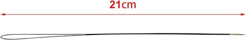 Fbshicung 2PCS Professional Needle Threader for Embroidery Machines, Compatible with Tajima & SWF Chenille Machines, Durable Metal Threading Tool (210mm) in Kuwait