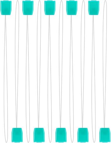 Bxian 10PCS 7.87 Inch Long Needle Threading Tool Hook Punching Needle Threader Suitable for Embroidery Cross Stitch Patchwork Handicrafts Jewelry Making in Saudi Arabia