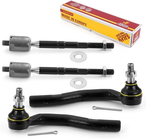 Metrix Premium 4 PCS Inner and Outer Tie Rod End Kit EV800085, ES80603, ES80602 Fits 2007-2012 Lexus ES350, 2007-2011 Toyota Camry, 2005-2012 Toyota Avalon in Saudi Arabia