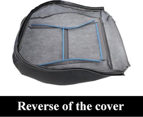 NLQR Sport Version Driver or Passenger Side Bottom Replacement Seat Cover Compatible with Mercedes Benz C250 C300 C350 2008-2014 GLK250 GLK280 GLK300 GLK350 2008-2015 in Kuwait