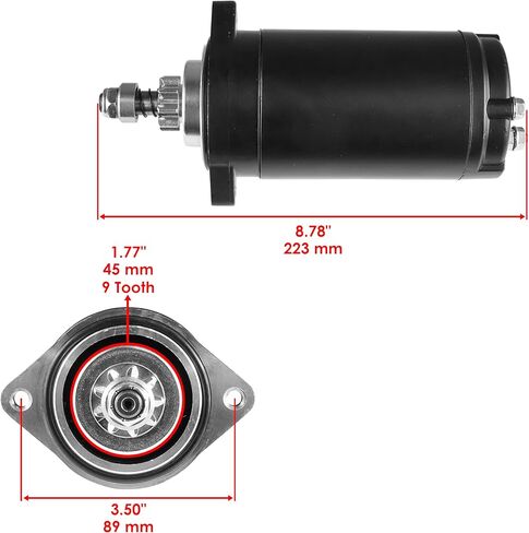 Caltric Starter Compatible With Kawasaki Jet Ski Js400 Js440 Js-440 Js550 550Sx in Kuwait
