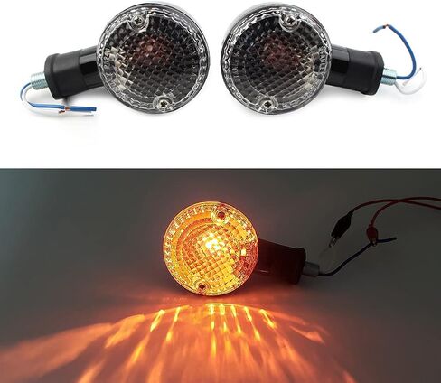 Cnfang4 LED Motorcycle Turn Signals Lights Blinker Indicator for Yamaha Bolt XVS950 2014-2018, Clear Lens in Kuwait