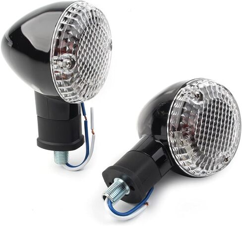 Cnfang4 LED Motorcycle Turn Signals Lights Blinker Indicator for Yamaha Bolt XVS950 2014-2018, Clear Lens in Kuwait
