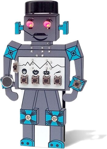 Soldering Robot Recording and Voice Changing DIY Kit Electronic Soldering Project Practice Kit Cool Sound Effects Fun STEM Kit for Family and Friends in Saudi Arabia