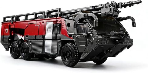 Deformation Robot Toys, Fire Engine Truck Model Oversized 12 Inches Character Action Figure with Accessories, Suitable for Ages 6 and Up for Boys Kids in Saudi Arabia