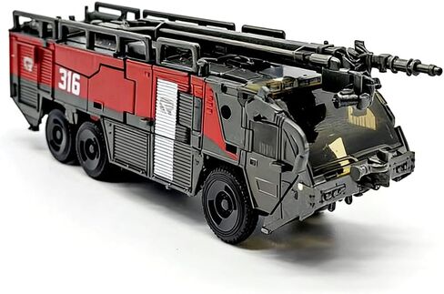 Deformation Robot Toys, Fire Engine Truck Model Oversized 12 Inches Character Action Figure with Accessories, Suitable for Ages 6 and Up for Boys Kids in Saudi Arabia