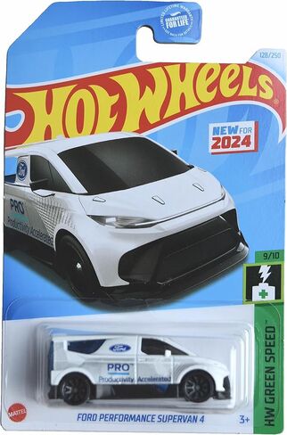 Matchbox Hot Wheels Ford Performance Supervan 4, Green Speed 9/10 [White] 128/250 in Kuwait