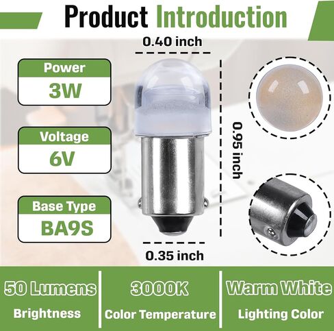 4-Pack 6V/3W 3055000-LED Push-In Light Bulb Compatible with Bernina Sewing Machine 1020,1030,1031,1080,1090,1100,1120,1130,1230,1260,1530,1630, Replacement for 3055000 3055000-G 3055000-LED in Saudi Arabia
