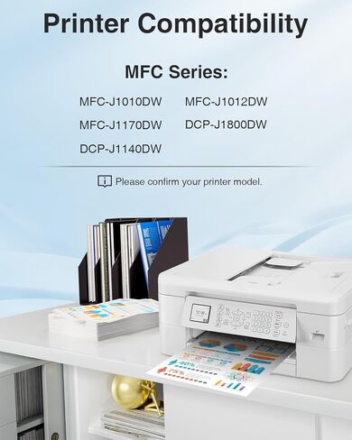 8-Pack LC401XL Ink Cartridges for Brother Printer, Compatible for Brother LC401XL Ink Cartridges LC401XL LC401 Ink for MFC-J1010DW MFC-J1170DW MFC-J1012DW MFC-J1800DW (2Black 2Magenta 2Cyan 2Yellow) in Saudi Arabia