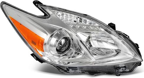 Headlight assemblyCompatible with 2010-2011 for Toyota Prius Model Driver and Passenger Side TO2518122 TO2519122 8117047212 8113047212 in Kuwait