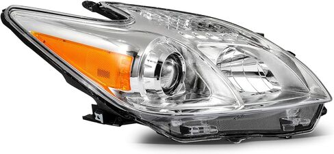 Headlight assemblyCompatible with 2010-2011 for Toyota Prius Model Driver and Passenger Side TO2518122 TO2519122 8117047212 8113047212 in Kuwait