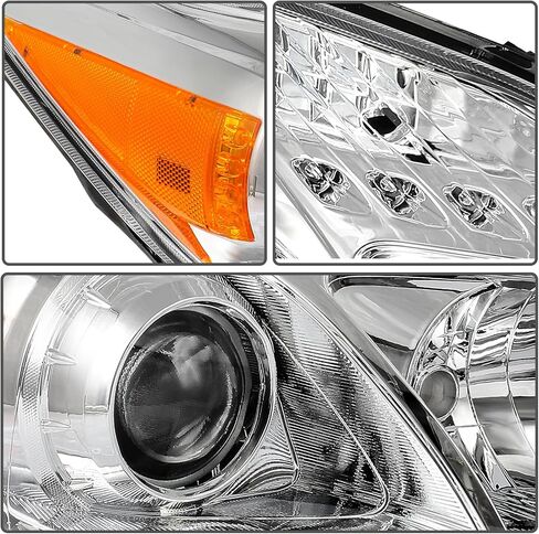Headlight assemblyCompatible with 2010-2011 for Toyota Prius Model Driver and Passenger Side TO2518122 TO2519122 8117047212 8113047212 in Kuwait