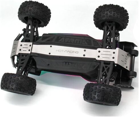 Hot Racing AMN14LSS CNC Stainless Steel Low Center of Gravity Bottom Chassis Brace Upgrade fits Arrma 1:16 Mini Kraton 3s BLX 4x4 in Kuwait