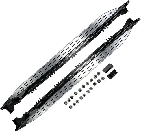 Running Boards for Mercedes-Benz GLC 300 X253 2016-2022 Aluminum Fixed Side Step Pedal Nerf Bar for Benz GLC 300 X253 2016 2017 2018 2019 2020 2021 2022 in Saudi Arabia