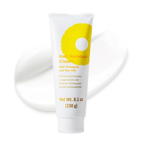 Hair Removal Cream with Pineapple and Soymilk, Made in Japan, 8.1 OZ in Saudi Arabia