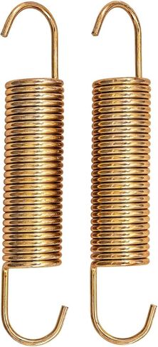 JEGS Low Tension Hood Spring Kit | Zinc Plate With Yellow Chromate Finish | Made In USA | Fits 1970-81 Camaro, 1968-72 Chevelle, And 1969-80 Chevy/GMC Trucks | For Fiberglass Hoods in Kuwait