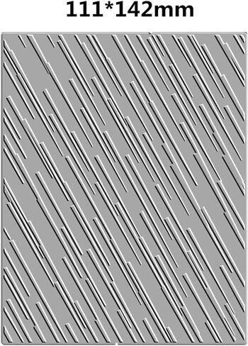 Meteor Patterns Background Hot Foil Plate Scrapbooking for Paper Making Frames Card Craft Metal Cutting Dies in Kuwait
