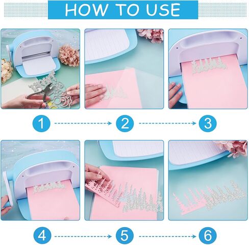 GLOBLELAND Layered Sky Cutting Dies Clouds Sun Metal Die Cuts Moon Forest Tunnel Cutting Embossing Templates for Scrapbooking Crafts Paper Cards Making in Kuwait