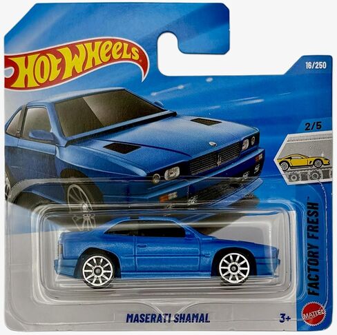 Hot Wheels - Maserati Shamal - Factory Fresh 2/5 - JJH92 - Short Card - Blue - Mattel 2026 - Licensed Model - 1:64 in Kuwait