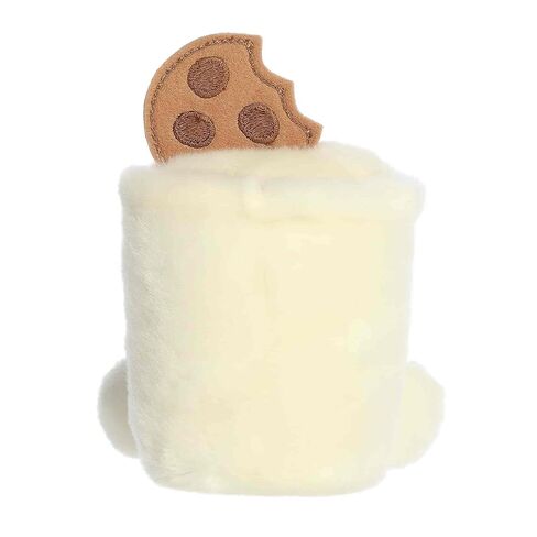 Aurora® Adorable Palm Pals™ Duncan Milk & Cookies™ Stuffed Animal - Fun Collectible Plush For Kids and Adult Collectors - Perfect for Decorating Rooms and Birthday Gifts - White 4 Inches in Kuwait