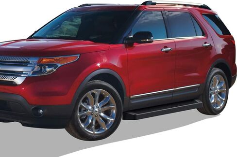 Tuxtreme Black Running Boards Style Compatible with Ford Explorer 2011-2019 4-Door (Nerf Bars Side Steps Side Bars) in Saudi Arabia