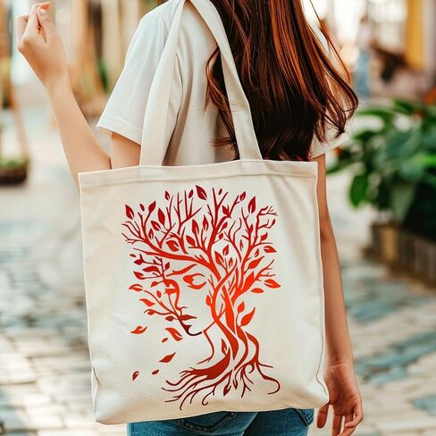 4Pack Tree of Life Reusable Stencil Set, Art Woman Tree Stencil for Painting on Wood Signs, Plastic Decorative Tree Pattern Template for Wall Canvas Fabric Home Decor DIY Art Projects in Kuwait