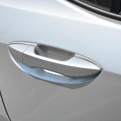 مقبض باب خارجي خارج يسار يمين لسيارة Toyota Corolla 2014 2015 2016 2017 2018 (مقبض الباب الأمامي الأيمن من جانب الركاب، أبيض فائق) in Kuwait