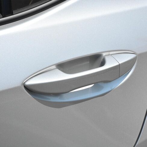 مقبض باب خارجي خارج يسار يمين لسيارة Toyota Corolla 2014 2015 2016 2017 2018 (مقبض الباب الأمامي الأيمن من جانب الركاب، أبيض فائق) in Kuwait