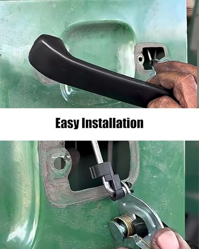 Passenger Side Door Exterior Handle Fit for Hino Mega 700, Replace 69110-1260 69210-E0010 69210-E0020 HLK2627 S691101241 69120-1150 69220-E0010 69220-E0020, Right Side in Kuwait