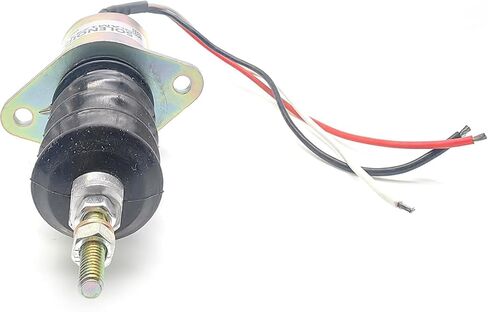 12V Fuel ShutOff Solenoid AM124382 AM124380 AM103337 AM124379 Compatible with John Deere 415 455 F925 F935 544G 332 430 in Kuwait