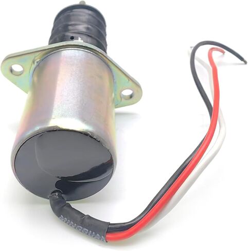 12V Fuel ShutOff Solenoid AM124382 AM124380 AM103337 AM124379 Compatible with John Deere 415 455 F925 F935 544G 332 430 in Kuwait