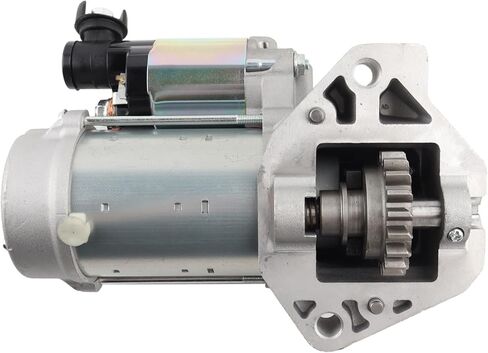 Starter Motor 12V 19 Teeth 1.8 KW Counterclockwise Compatible with 2009-2014 Honda Pilot, 2011-2013 Odyssey V6 3.5L, 2010-2011 Acura TL V6 3.7L, Replace 428000-5380 19084N in Kuwait