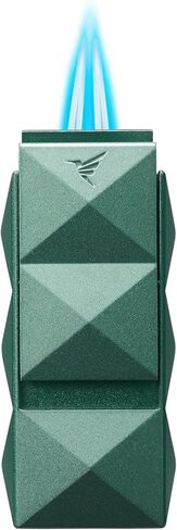 Colibri Quasar II Double Flame Lighter with Punch - Gunmetal in Saudi Arabia