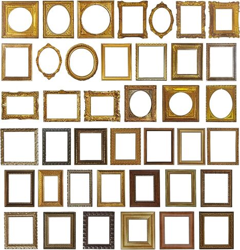 120PCS Vintage Frame Decorative Stickers with 40 Styles – Ideal for Bullet Journals, Scrapbooking, Planners, Wedding Albums, Junk Journals & Crafts in Saudi Arabia