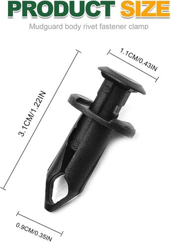 60PCS ATV/UTV Fender & Body Push Clips | Universal Fit for Honda, Polaris, Can-Am, Kawasaki & More in Saudi Arabia