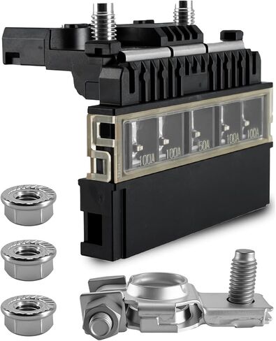 Positive Battery Fuse Terminal Assembly Fit for Infiniti Q50 3.0L 2016-2020 Q60 3.0L 2017-2019, Replace 24110-6HB0A 24110 6HB0A 241106HB0A in Kuwait